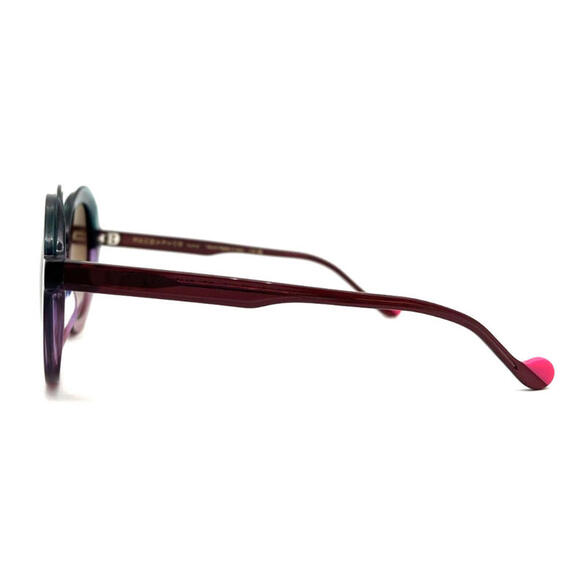 NEW FACE À FACE NOVVA2 2045 GREEN PINK AUTHENTIC SUNGLASSES 51–23–142 - Picture 3 of 5